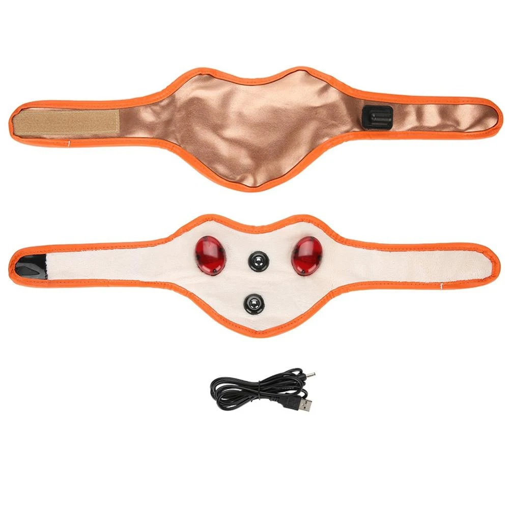 

USB Electric Cervical Spine Belt Heating Infrared Vibrations Magnetic Therapy Shoulder Cervical Spine Massage Relieve Neck Mains
