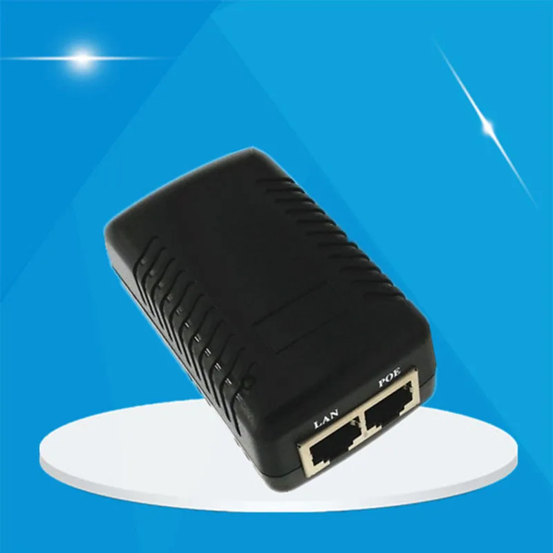 Горячая Cctv 48 V 0.5A POE настенная вилка Poe инжектор Ethernet адаптер конвертер Ip камера