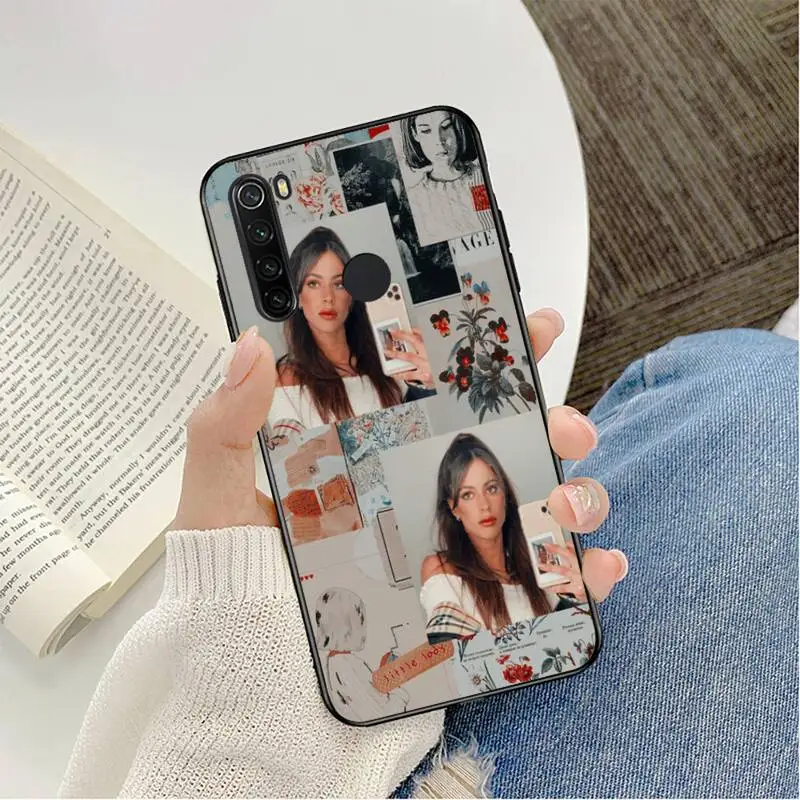 

Tini Stoessel Phone Case For Redmi note 8Pro 8T 9 Redmi note 6pro 7 7A 6 6A 8 5plus note 9 pro Coque Mobile Cases