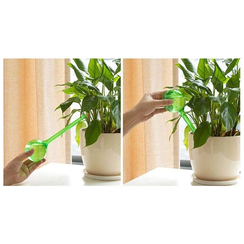 

12 Pcs Plant Watering Bulbs Self-Watering Globes Automatic Water Device Balls Vacation Houseplant Plant Pot Bulb Garden