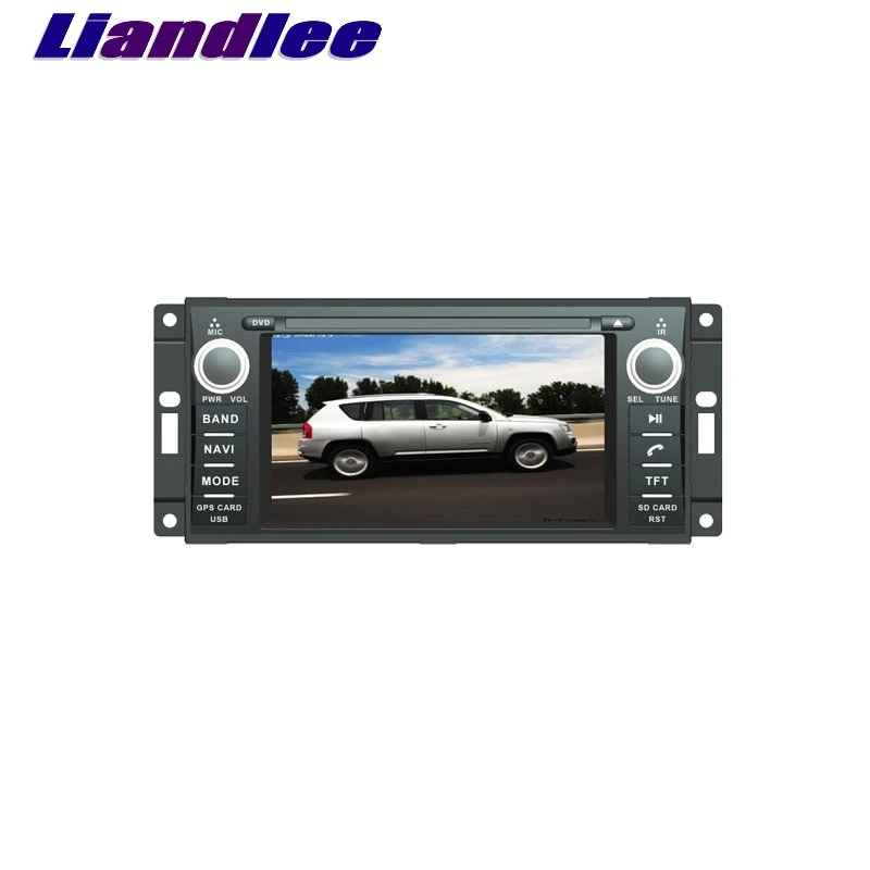 Автомобильный мультимедийный ТВ DVD GPS аудио hi-fi радиоприемник для Jeep Commander Wrangler 2006