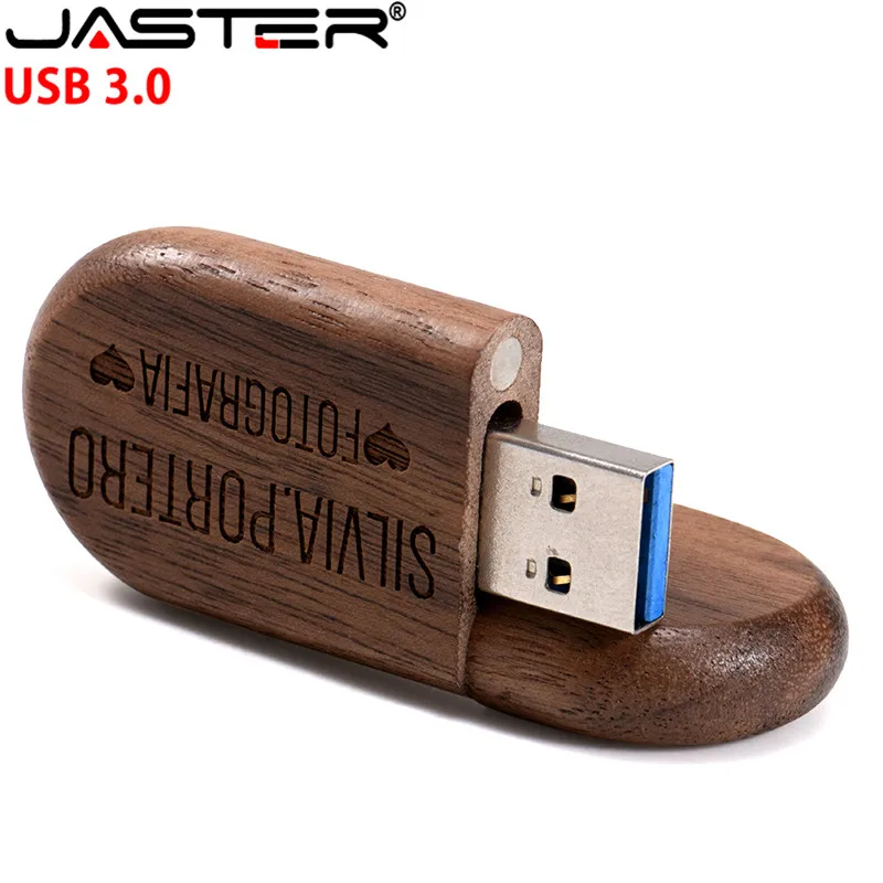 USB флеш накопитель JASTER деревянный 4/8/16/32/64 ГБ|USB флэш-накопители| |