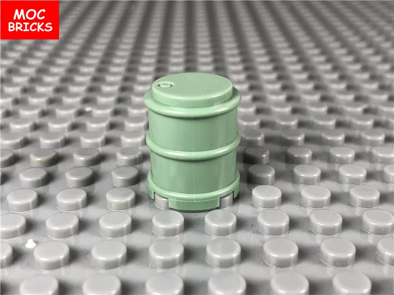 Конструктор MOC 20 шт./лот бутылки с маслом/бочки оружие солдата строительные блоки