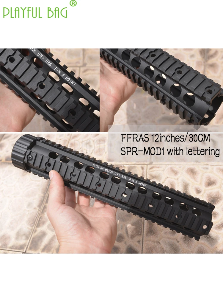 FFRAS обновленный материал fishbone MK12-MOD1 аксессуары черный бык AR-TTM-BD556 модифицированный резьбовой порт общий водяной пистолет M27