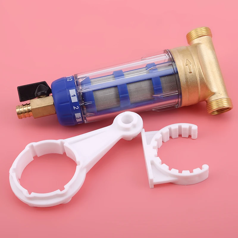 Латунные передние фильтры для водоочистителя клапан очистки воды обратная