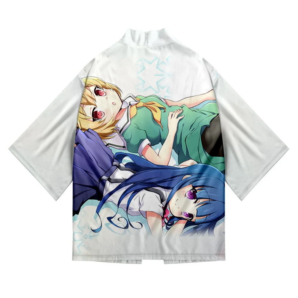

Кимоно Higurashi no Naku Koro ni Sotsu 3D для женщин и мужчин, эксклюзивная тонкая Осенняя модная 3D футболка в стиле Харадзюку, популярная летняя футболка