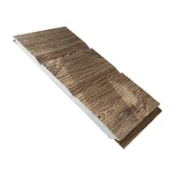 50 Square Meter 16mm*380*3800mm Metal Siding Panel Exterior And Interior Wall Insulation Decorative Board Polyurethane Sandwich