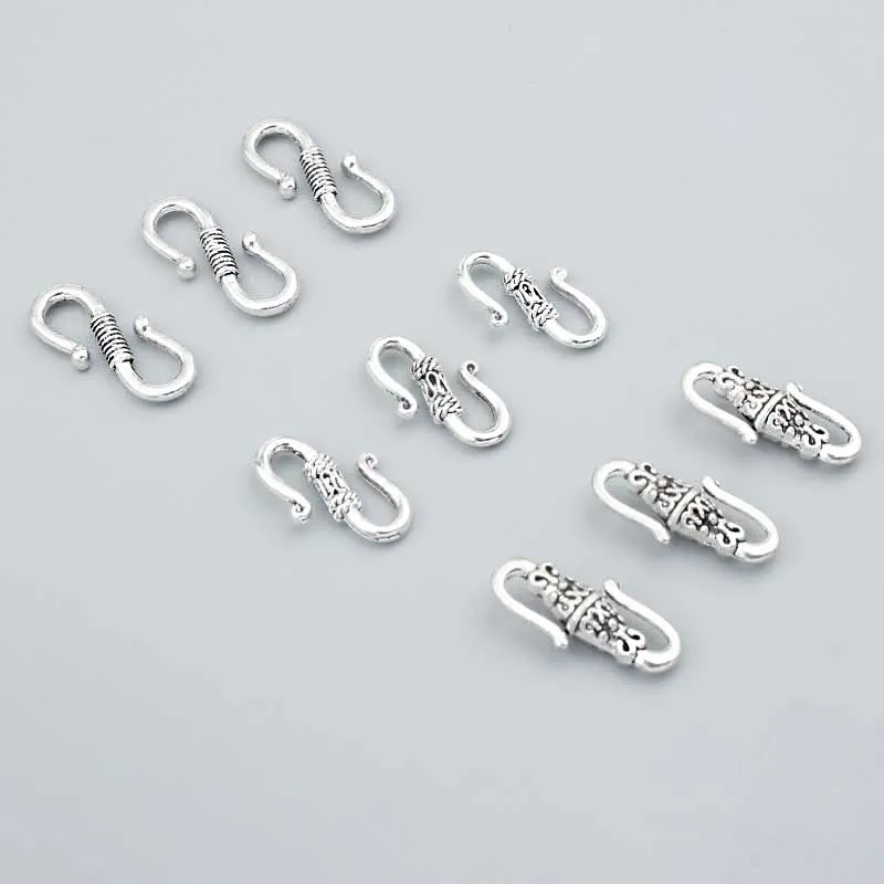 20 шт. S образная подвеска серебряного цвета|charm shop|charm neckpendant bezel |