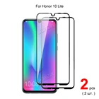 Для Honor 10 Lite Полное покрытие закаленное стекло Защита для экрана телефона защитная пленка 2.5D твердость 9H