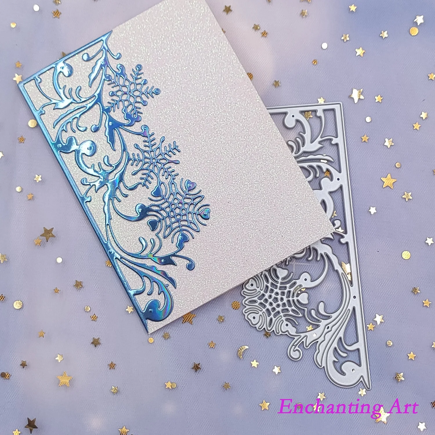 

Snowflakes Adornment Metal Cutting Dies 2021 New Stencils for DIY Scrapbooking/Photo Album Decorative Embossing DIY Paper Cards