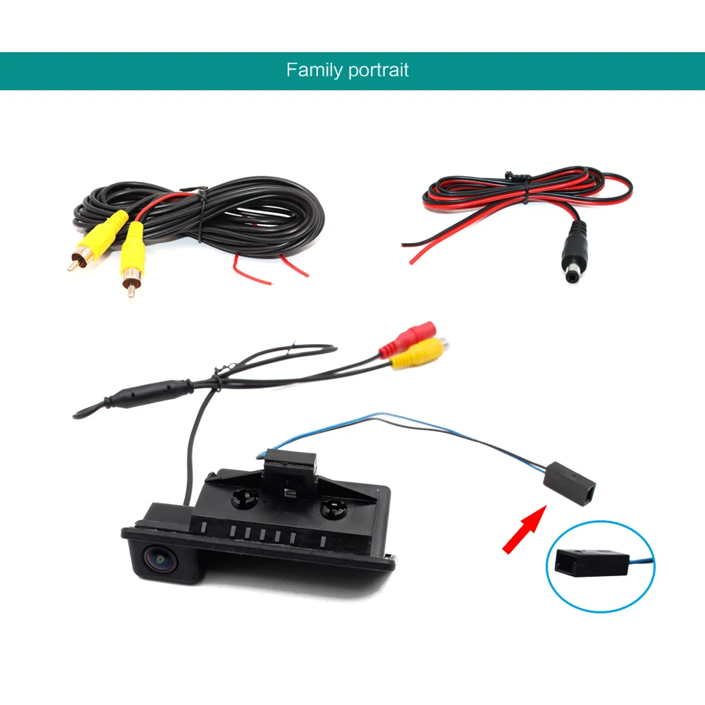 

HD Fisheye Car Rear View Camera Vehicle Reversing Parking Camera DC 12V 175 Deg Wide Angle For BMW E46 E53 E90 3 Series 5 Series