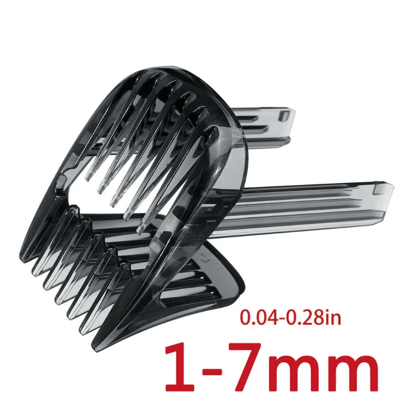 

094E Barber Hair Clipper Positioning Comb Fixed Length Plastic for HC9490 HC9450 HC9452 HC7460 1-7mm