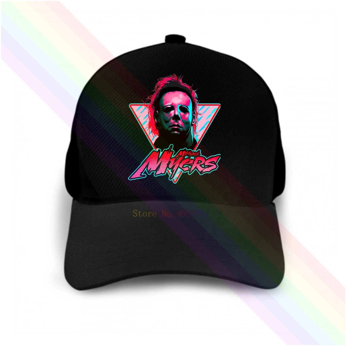 Майкл Майерс забавная бейсболка с надписью Stay Rad на Хэллоуин новинка 2020 черная