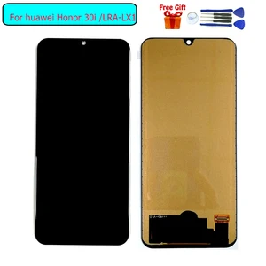 tft for huawei honor 30i lra lx1 display lcd screen replacement digitizer assembly touch panel module no support fingerprint free global shipping