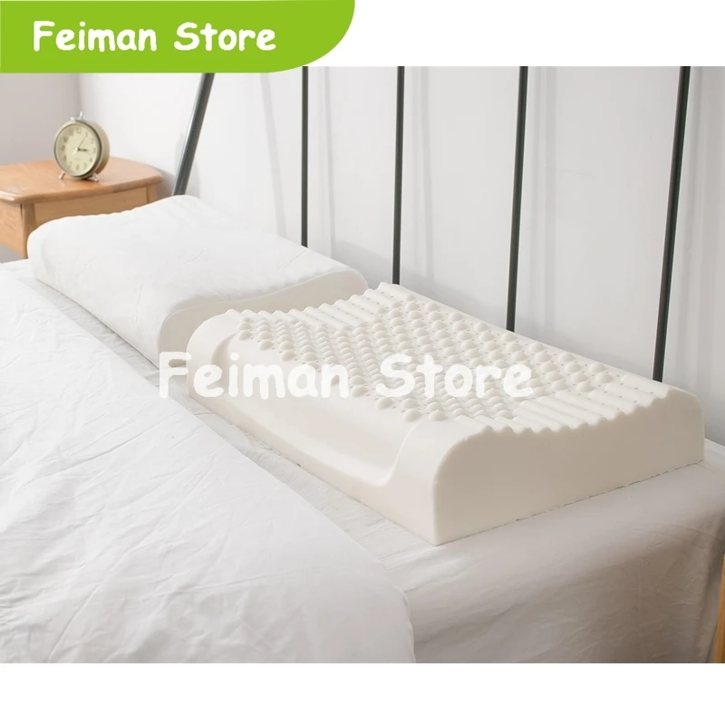 60x40 таиланд чистая подушечка из натурального латекса коррекция шеи Защита