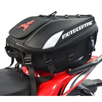 new waterproof motorcycle tail bag multi functional durable rear motorcycle seat bag high capacity motorcycle rider backpack