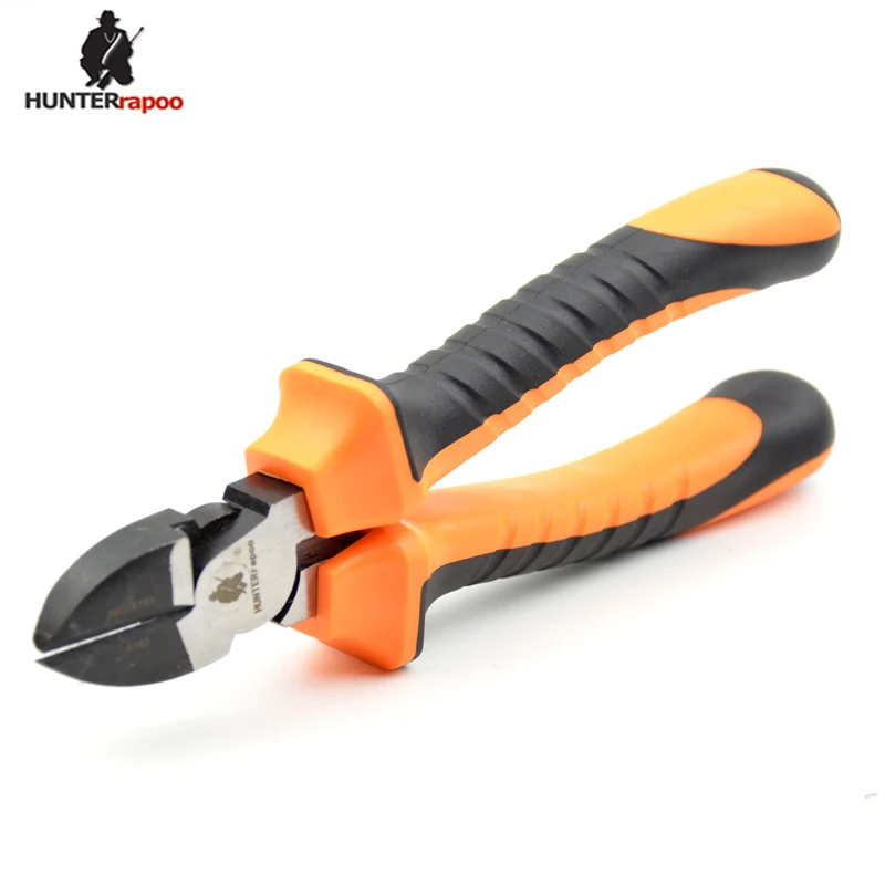 Бесплатные диагональные режущие плоскогубцы HUNTERrapoo диагональю 6 дюймов ручные
