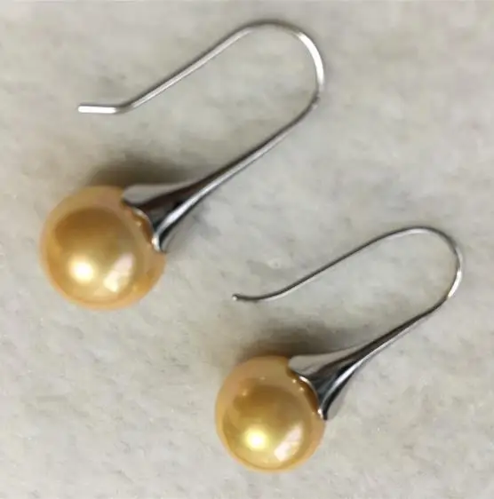 Серьги из серебра 925 пробы с жемчугом 12 мм 6 цветов | Украшения и аксессуары