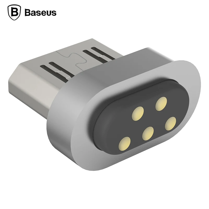 Baseus Магнитный micro usb зарядный кабель адаптер для iPhone samsung s7 s6 sony LG xiaomi redmi note 6 5 4x быстрое зарядное устройство Android