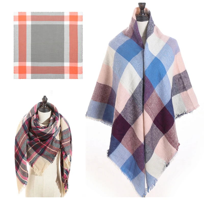 Дизайнерский брендовый женский шарф 2020 зимние кашемировые шарфы большой размер