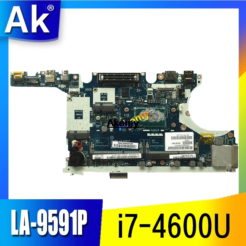 LA-9591P материнская плата для ноутбука Dell Latitude E7440 оригинальная I7-4600U | Компьютеры и