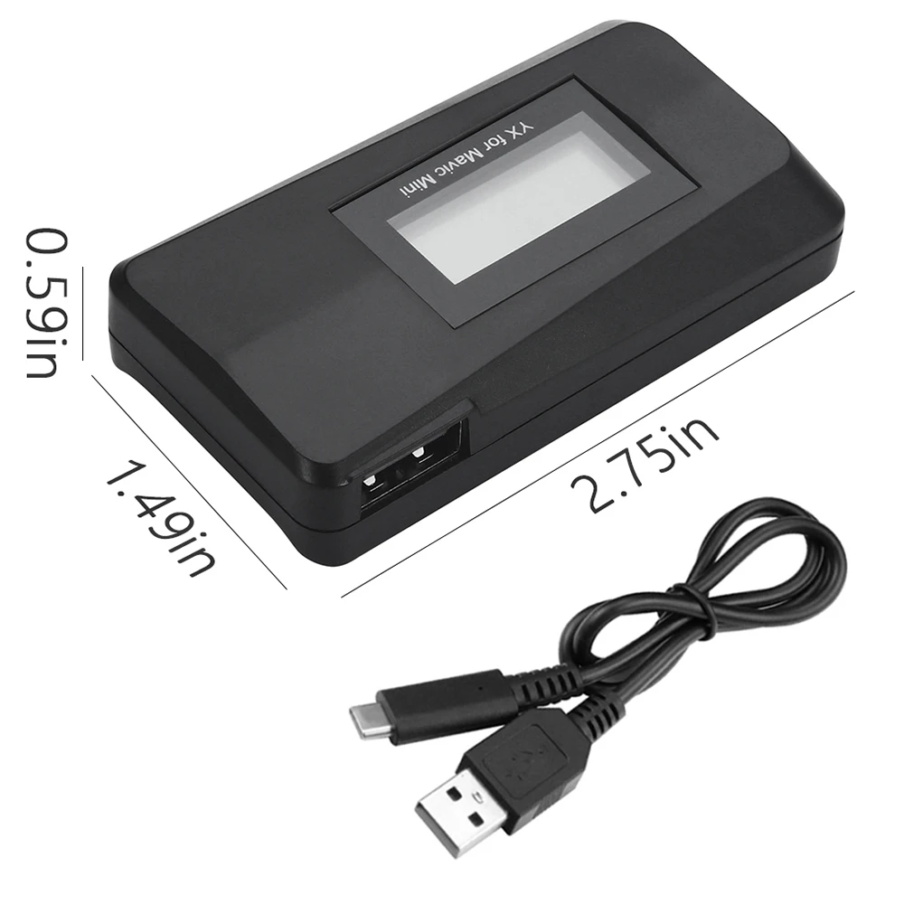 Зарядное устройство с цифровым дисплеем для Mavic Mini зарядное аккумуляторов