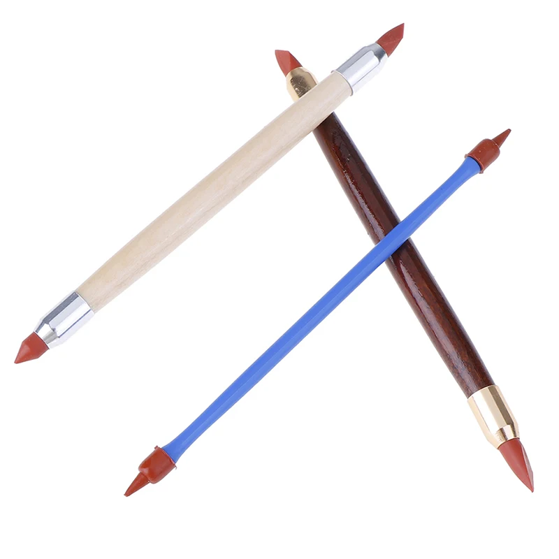 3 шт. силиконовый резиновый корректирующий ручка с двойной головкой гончарная