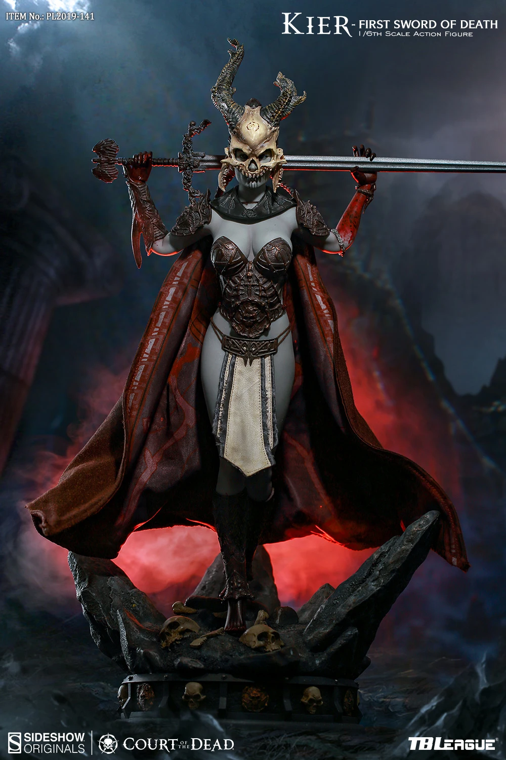 TBLeague x Sideshow Phicen Court of the Dead Kier фигурка первого меча смерти 1/6 с основанием|Игровые