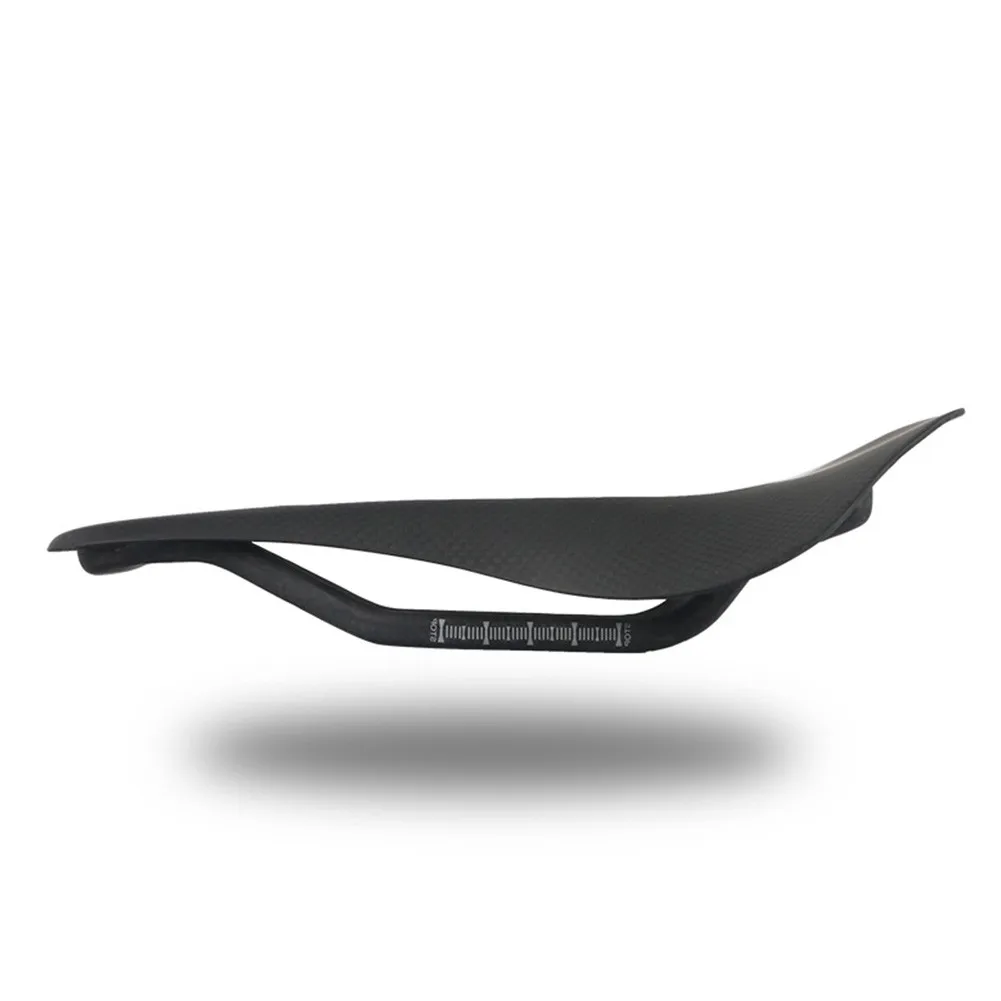 

Full Carbon Fiber Bike Seat MTB Road Bicycle Hollow Shock Absorption Saddle Streamline Shape Super Light Cycling Parts Accessory
