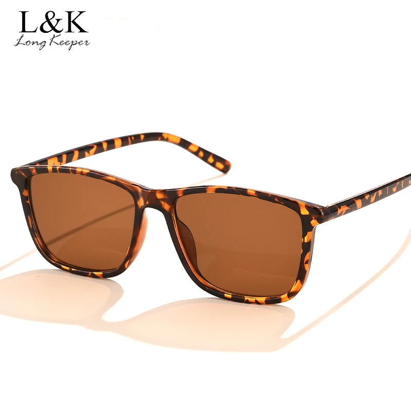 

New Luxury Brand Leopard Square Sunglasses Women 2021 Vintage Trendy Female Sun Glasses Travel Fishing Outdoor UV400 Eyewear