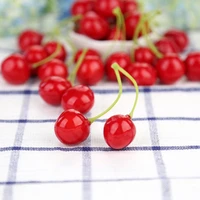 hot sales ins photography props simulation cherry shooting props ornaments gourmet fruits background photography props