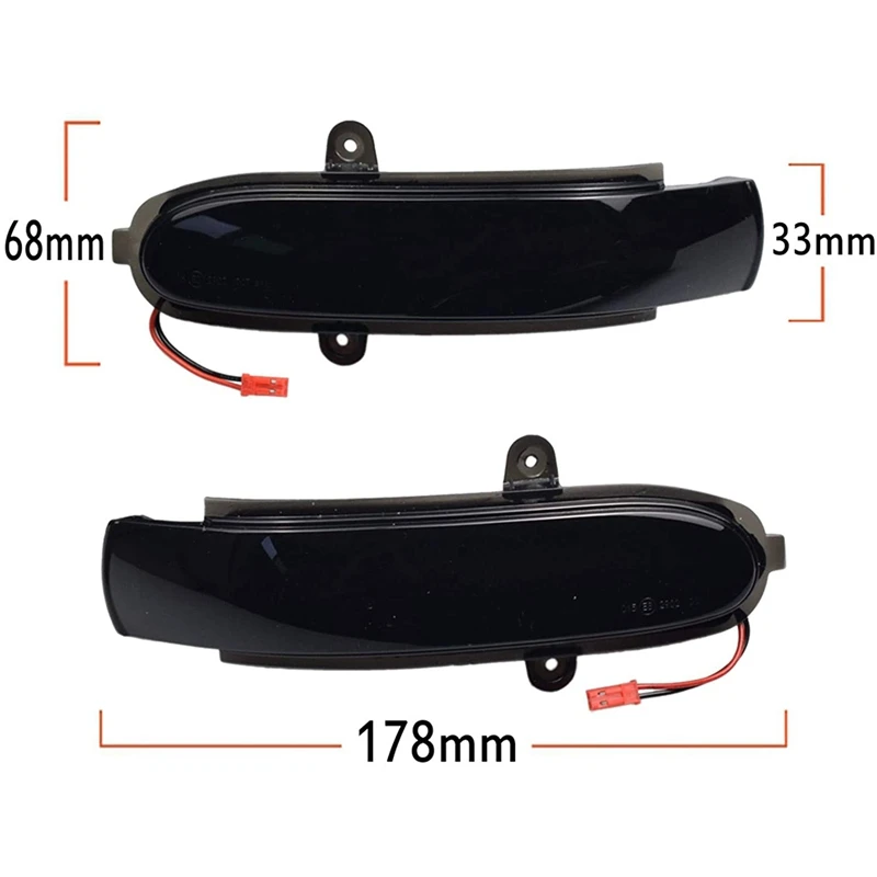 Динамический светодиодный указатель поворота на боковое зеркало заднего вида