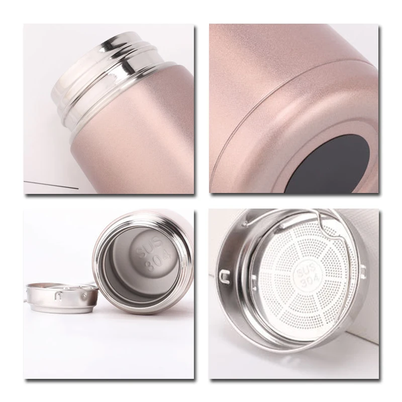 Термокружка Из Нержавеющей Стали с гравировкой дорожная кофейная кружка бутылка