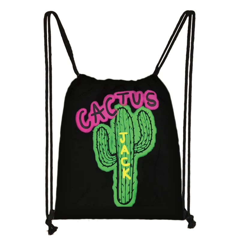 

Повседневный Рюкзак на шнурке для мальчиков и девочек, с принтом