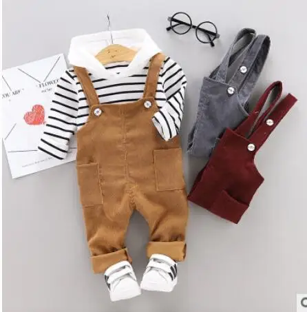 

Children Clothes 2021 Autumn Winter Toddler Boys Clothes 2pcs Outfit Children Clothes Girls Suit For Boys Clothes Sets 1234Year