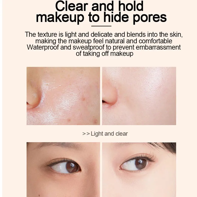 

30g Liquid Face Foundation Concealer Water-Resistant Moisturizer Long Lasting 24 Hours Professional Face Make up Foundation