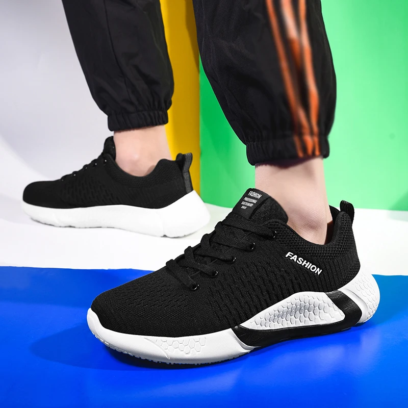 JUNJARM Spring New Men Shoes Fashion Lightweight Casual Increased Comfortable Cool Walking Sneakers 38-46 |