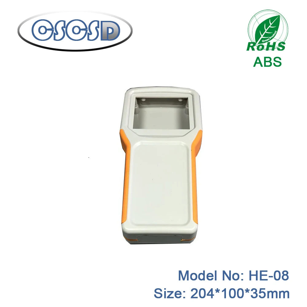 

204*100*35mm Portable Handheld Plastic Housing 9V Battery Case Custom Enclosure