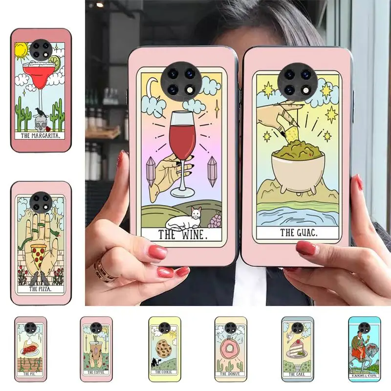 

INS Witches The Moon And Sun Tarot Mystery Totem Phone Case For Redmi 9 5 S2 K30pro Silicone Fundas for Redmi 8 7 7A note 5 5A