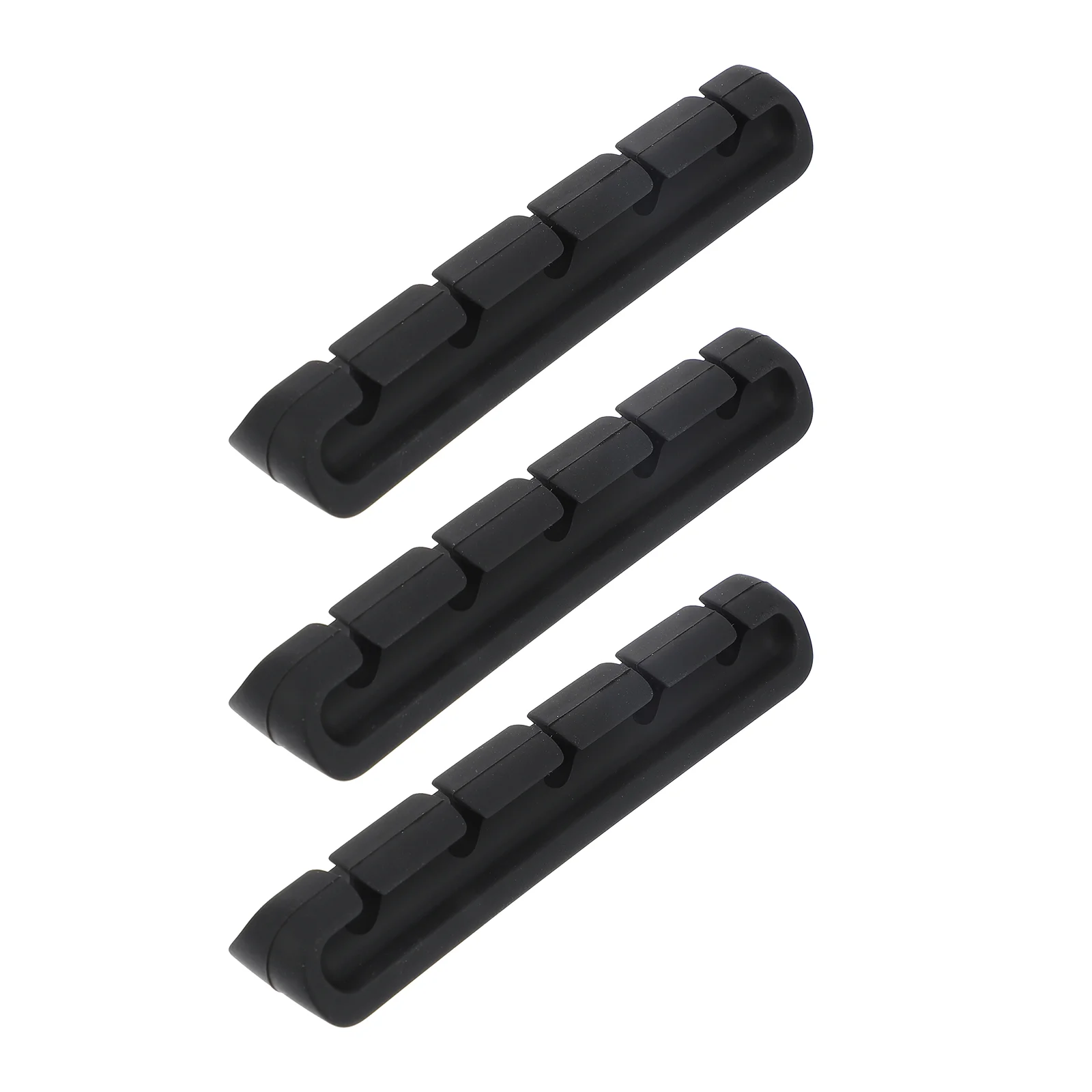 

3pcs Self-adhesive Cable Holders Cord Fixing Clip Desktop Cable Management Clip