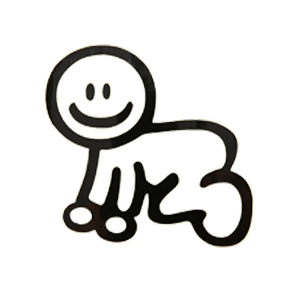 Креативная забавная Наклейка на стену члена семьи домашний декор наклейка авто