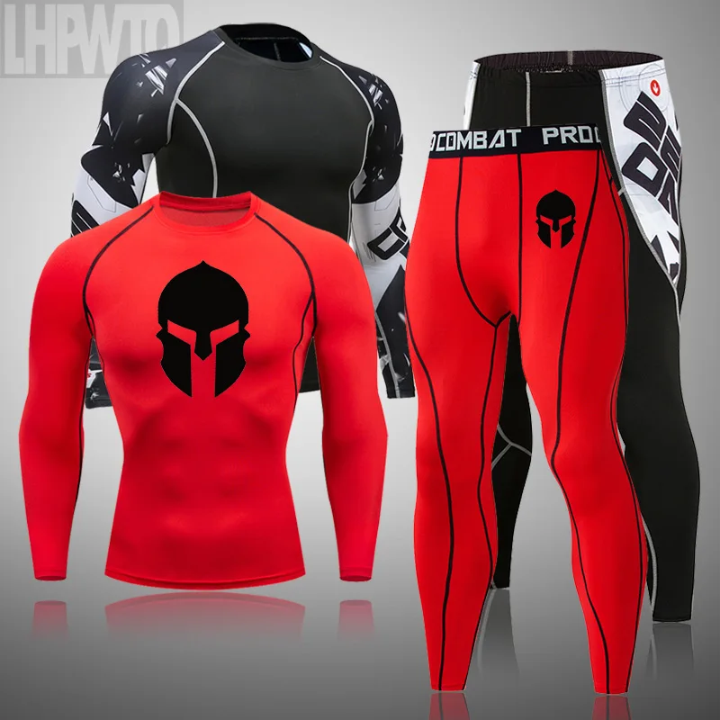 Спартанское мужское термобелье комплект нижнего белья Спортивная