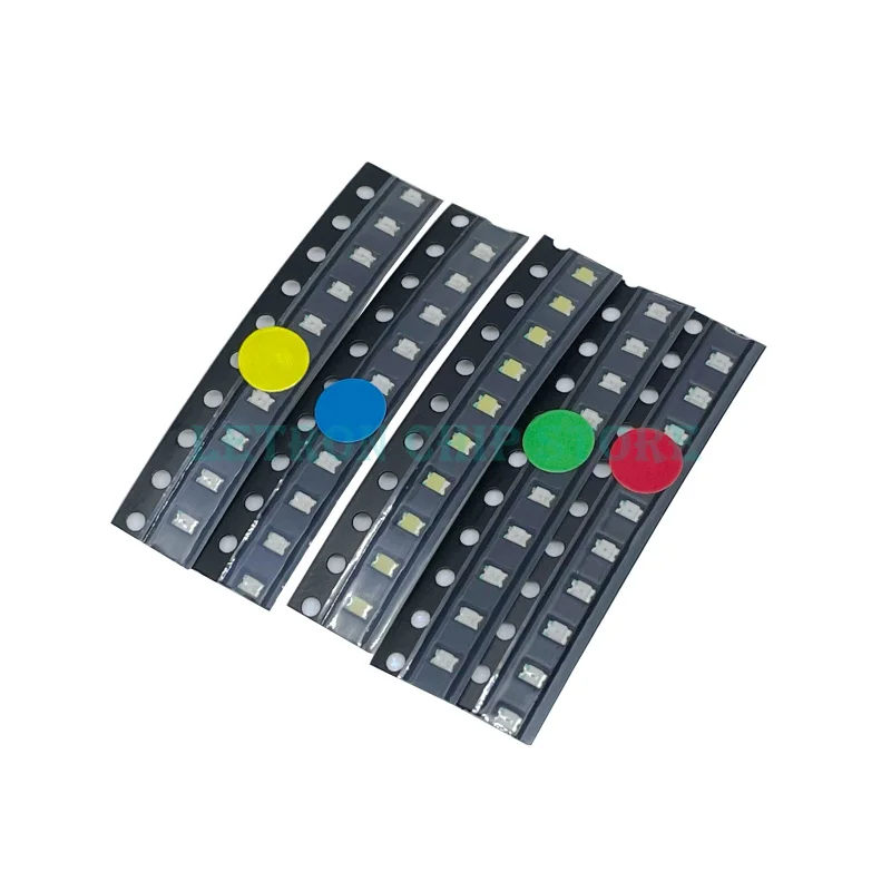 200 шт. 1206 0805 0603 0402 SMD светодиодный Диод комплект