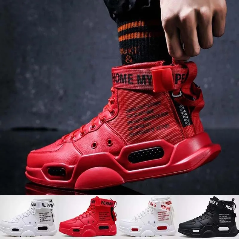 

Men's Running Casual Shoes Fashionable And Comfortable Masculino Women High Sneakers Tenis Light Large Size Outdoor Sports Mat