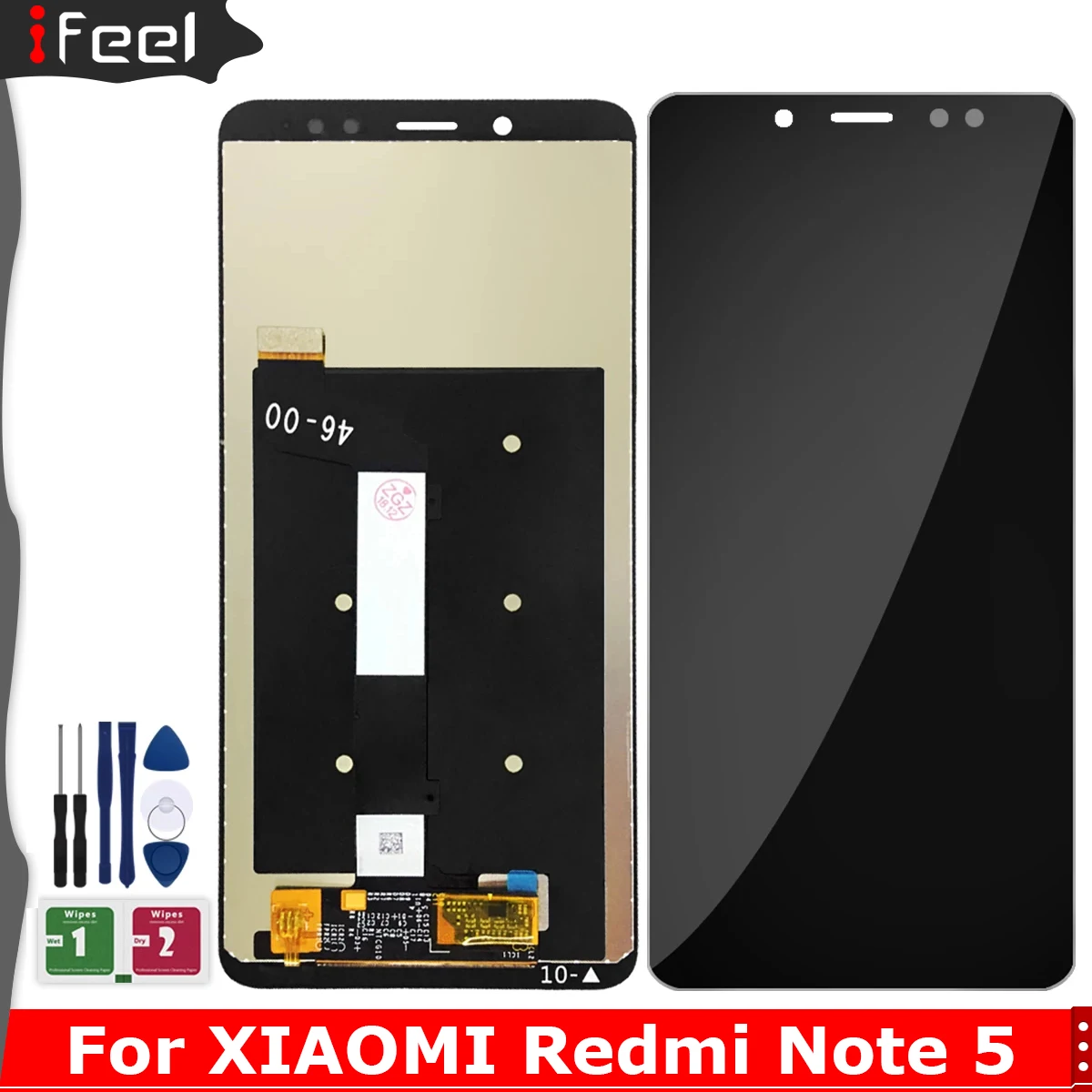 100% Оригинальный ЖК-дисплей для Xiaomi Redmi Note 5/Note 5 Pro с сенсорным экраном полная