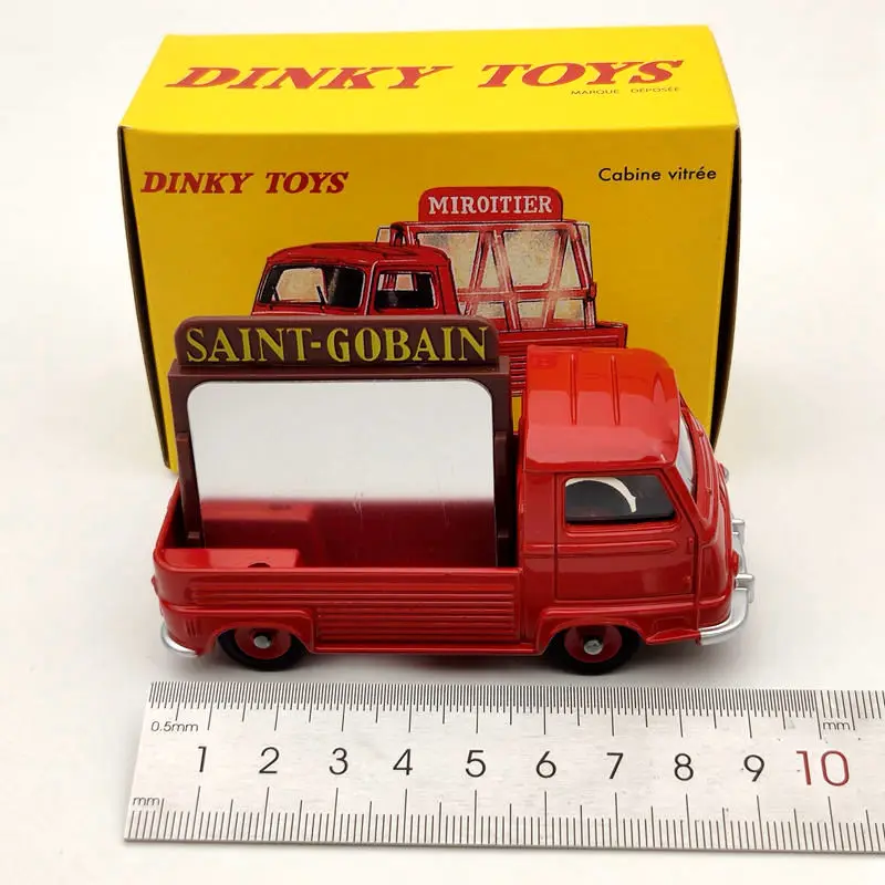 DeAgostini изящный игрушки 564 563 Miroitier Estafette Renault кабина Vitree Палочки красный цвет литьё