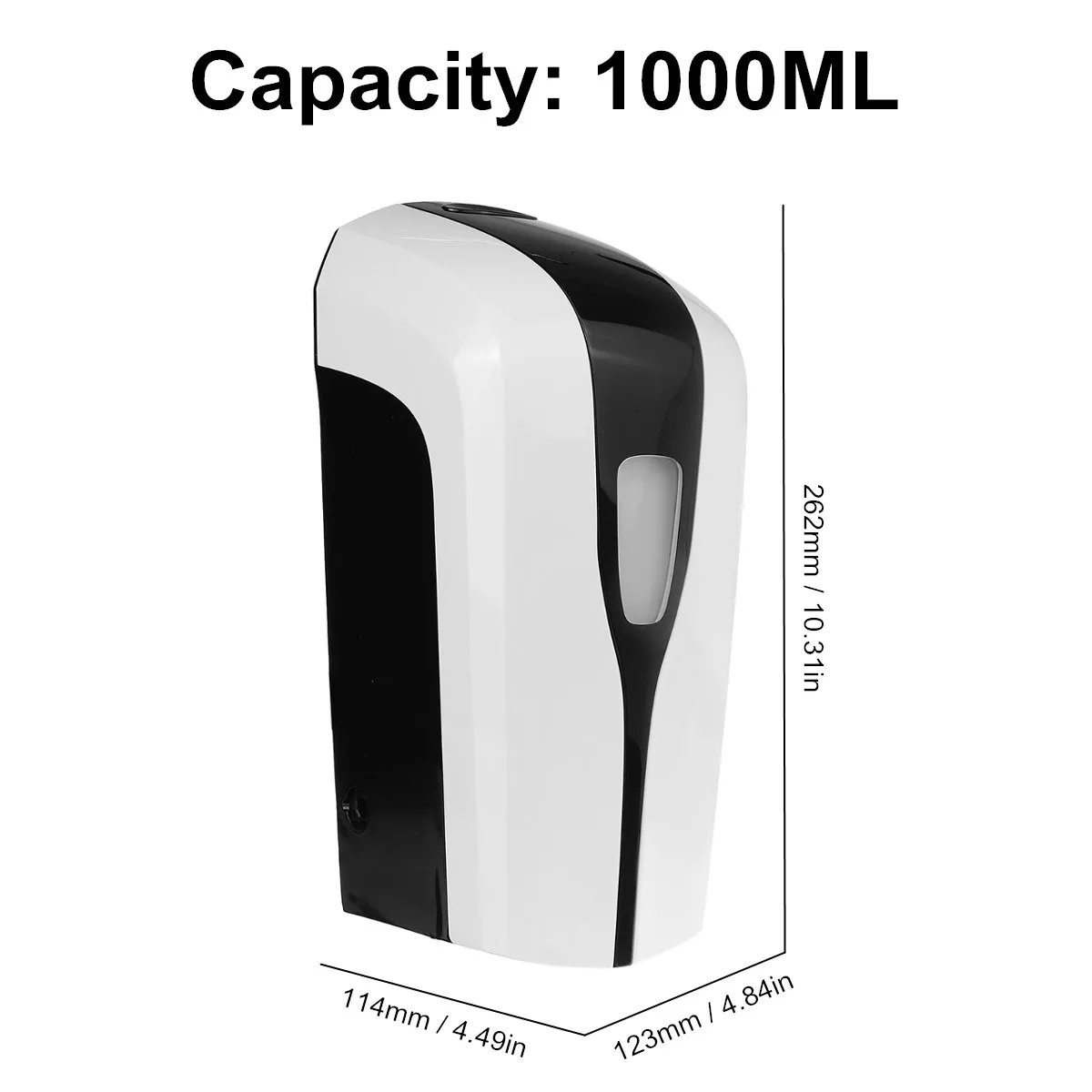 

1000ML Automatic Soap Dispenser Touchless Hand Disinfection Wall Mounted Sensor Mist Spray Hand Sanitizer Induction Sterilizatio