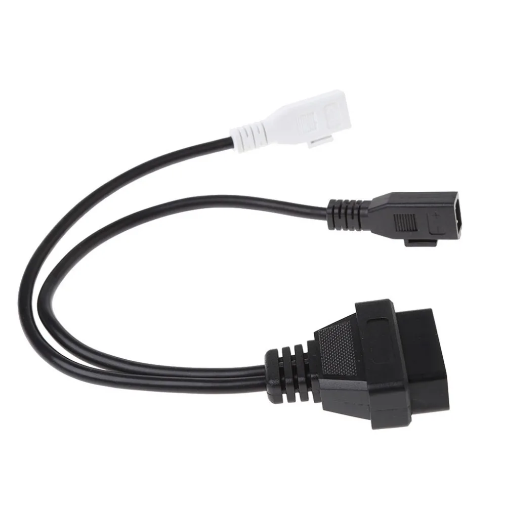New Hot 1 Pc 2X2 To 16 Pin Female OBD2 Diagnostic Connector Adaptor Cable For VW AudiT Skoda VAG Top Quality | Автомобили и