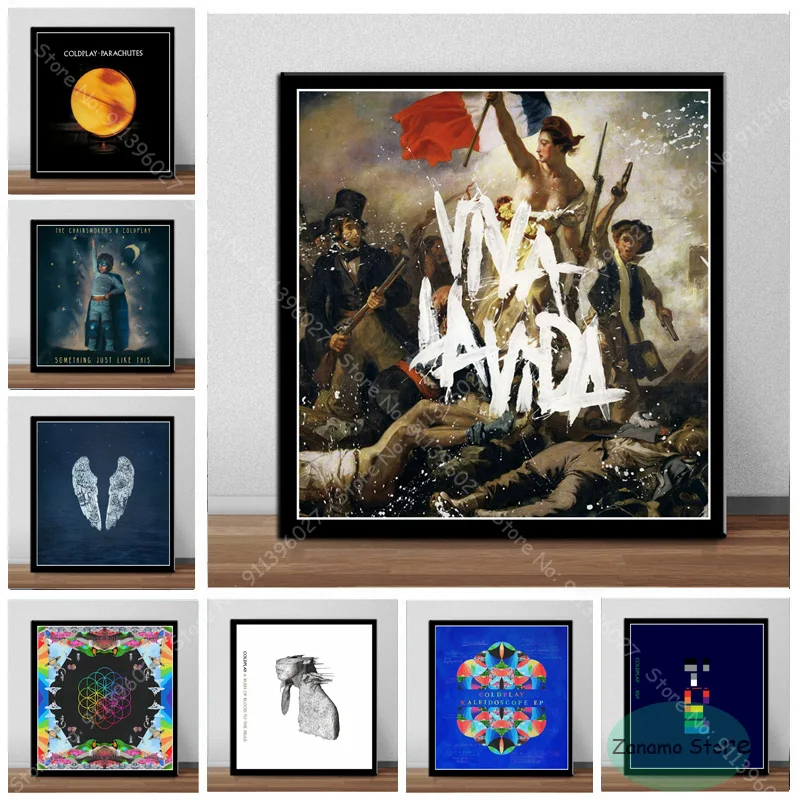 TZ33 музыкальная звезда Coldplay художественный музыкальный альбом холст постер HD