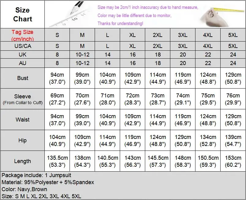 

VONDA Brand Rompers Womens Jumpsuit Sexy Long Sleeve Overalls Casual Loose Plus Size Playsuits 2021 Autumn Harem Pants